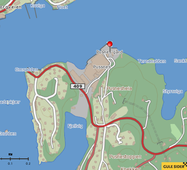 Pusnes gård, Tromøy